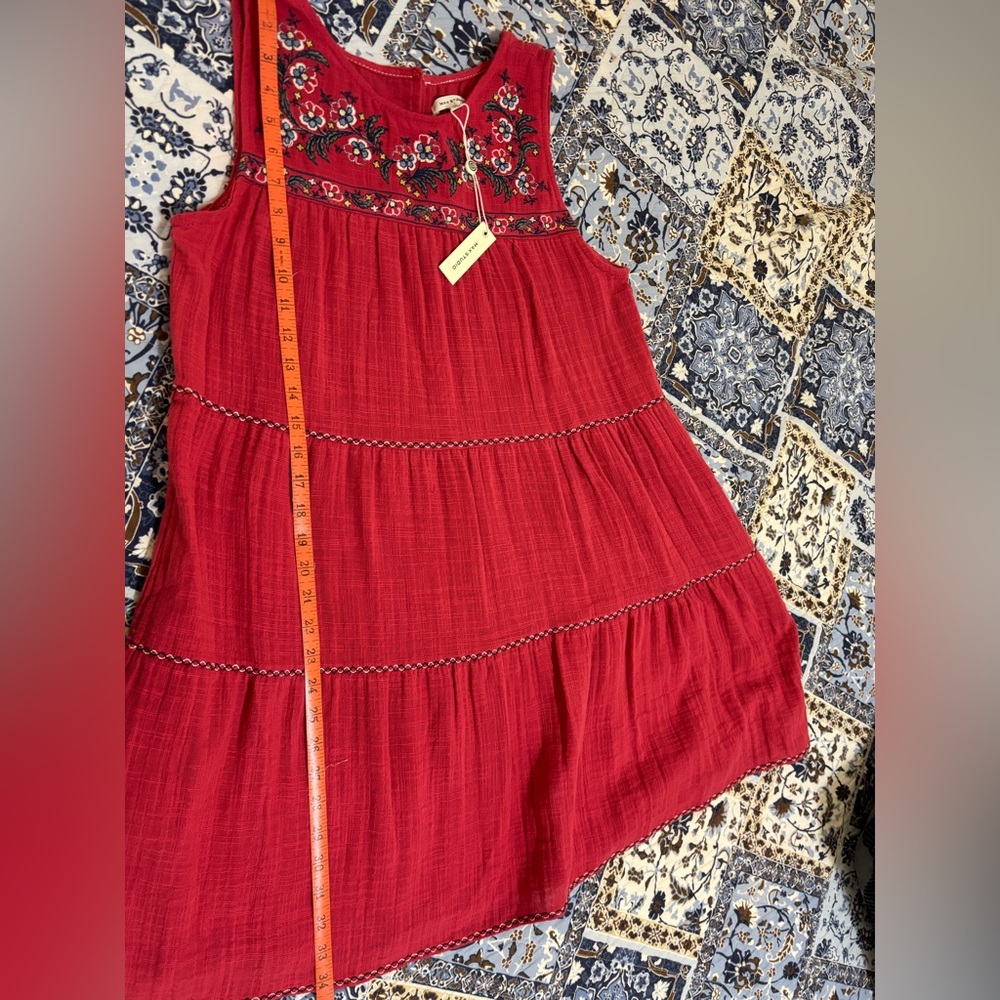 Cute cotton mini dress - Picture 7 of 9